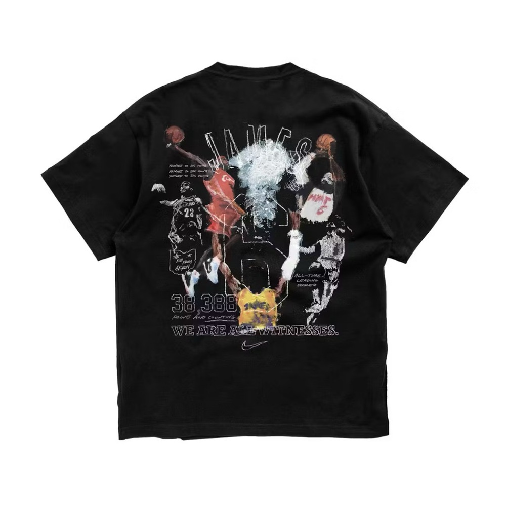 Nike Black Graphic Men's Shirt